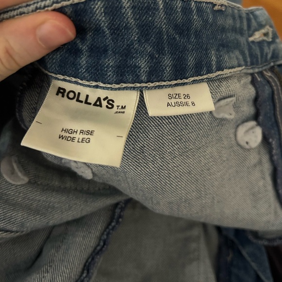 Size 26 Lily Blue Rollas Sailor Jeans - Picture 4 of 4